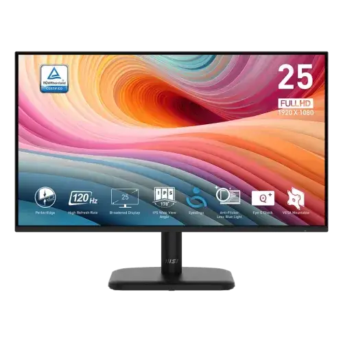 MSI PRO MP251L E2 24.5" 120Hz 1ms FHD IPS Business Monitor