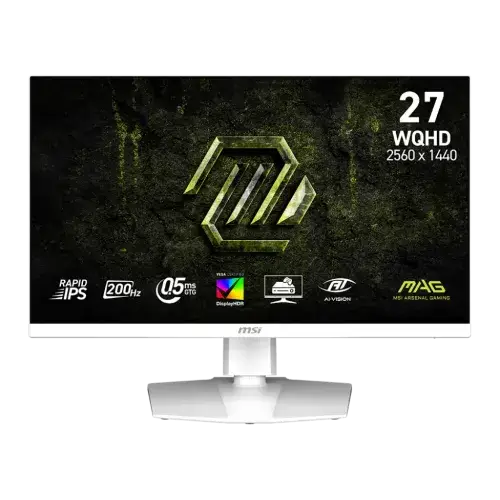 MSI MAG 274QRFW E20 27" 200Hz Rapid IPS WQHD Gaming Monitor