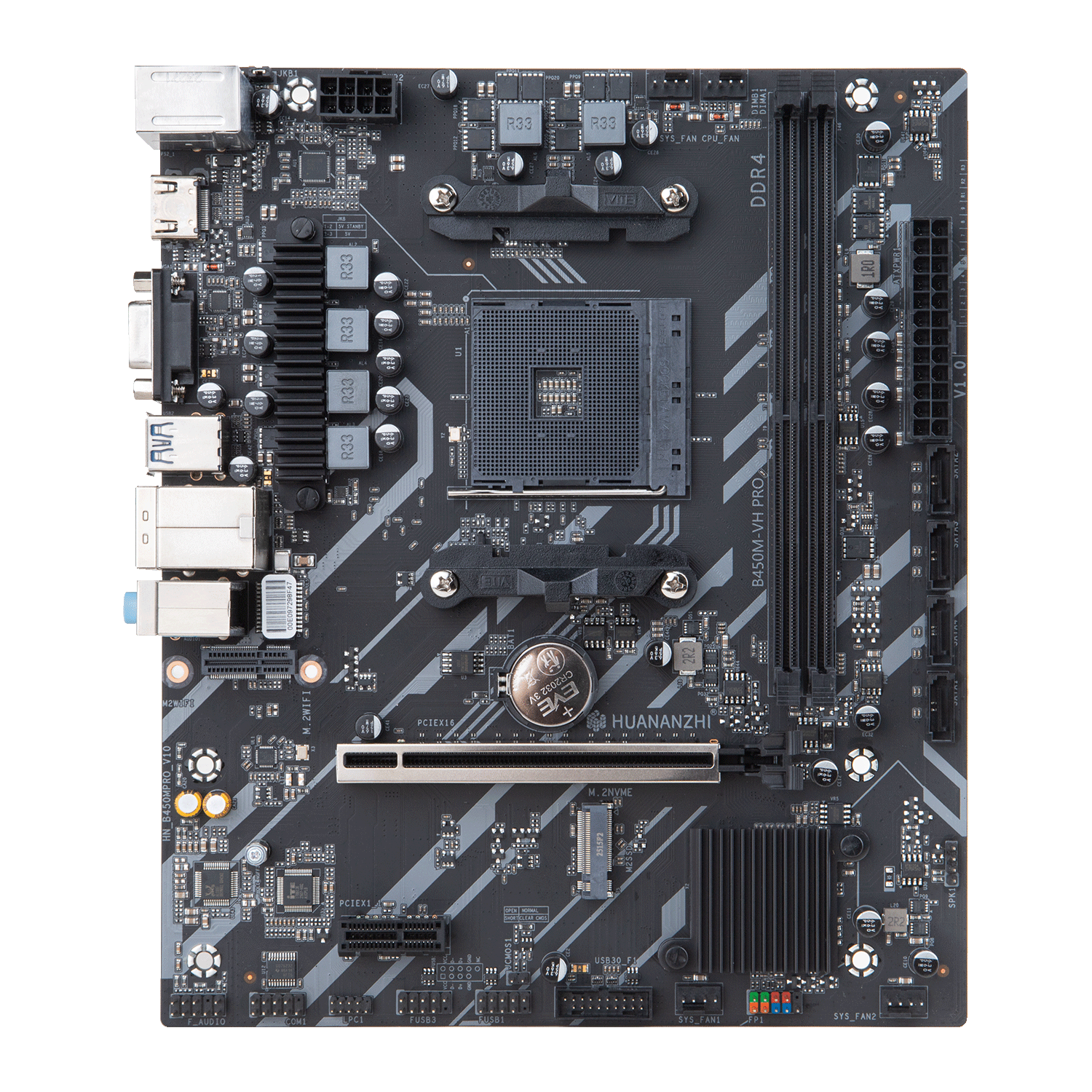 Huananzhi B450M-VH PRO V1.0 AMD Motherboard