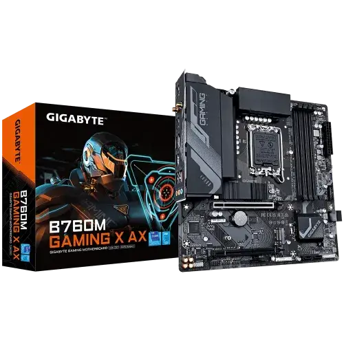 GIGABYTE B760M GAMING X AX DDR5 mATX Motherboard