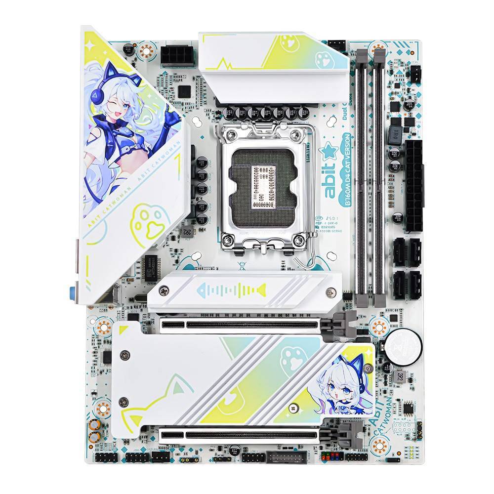 Abit B760M-P Motherboard Support Intel 12th/13th/14th gen processors